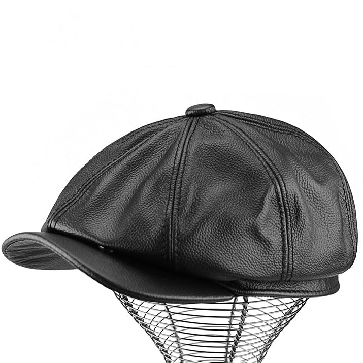 Retro Casual Leather All-match Hats