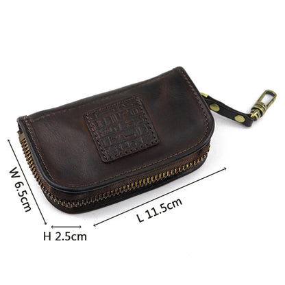 Retro Handmade Leather Car Key Bags