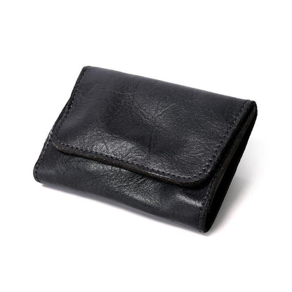 Handmade Retro Card Holder Leather Wallet