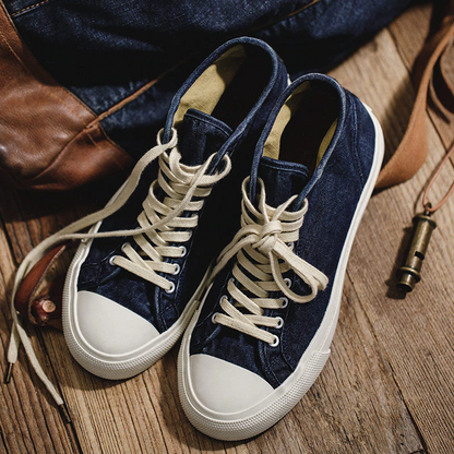 Vintage Casual Denim Canvas Shoes