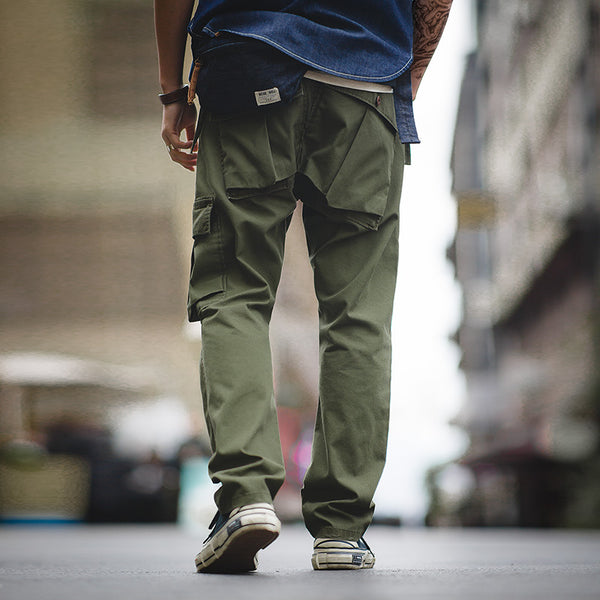 Vintage Pockets Casual Cargo Pants – Martboutique