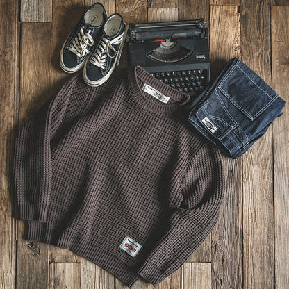 Men‘s Classical Retro Commando Sweater