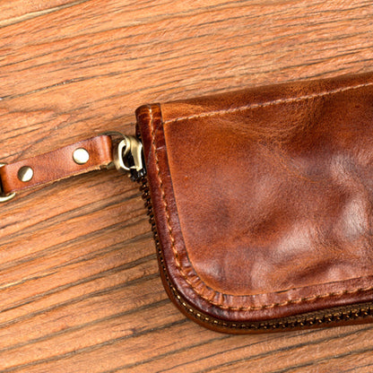 Retro Handmade Leather Car Key Bags