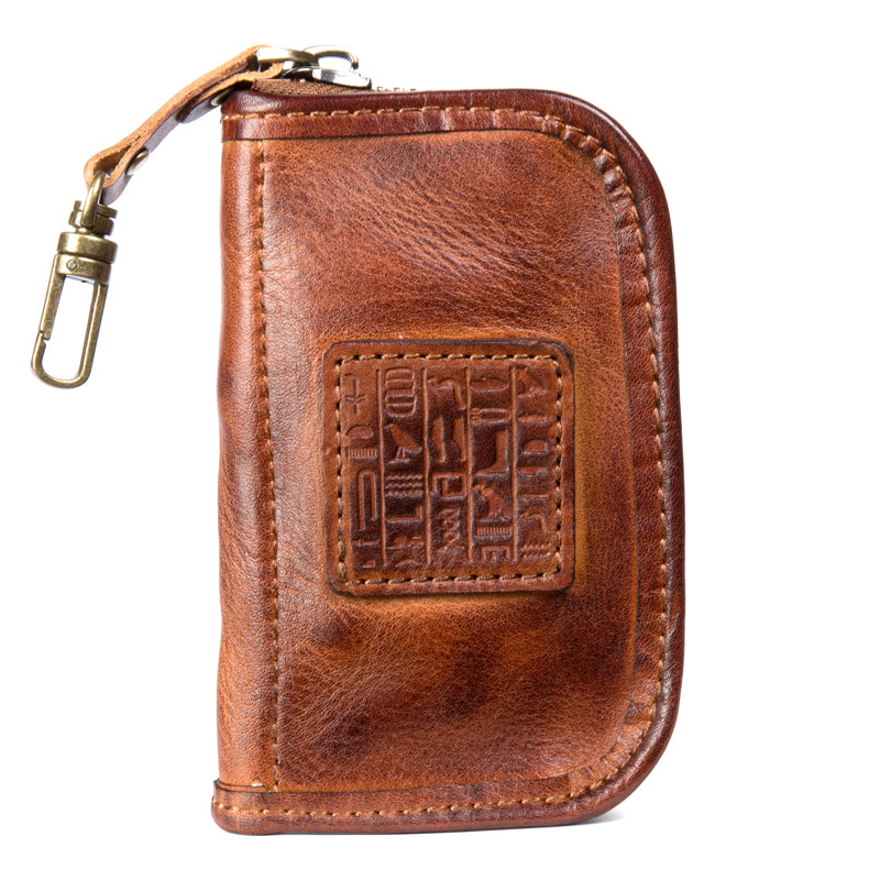 Retro Handmade Leather Car Key Bags