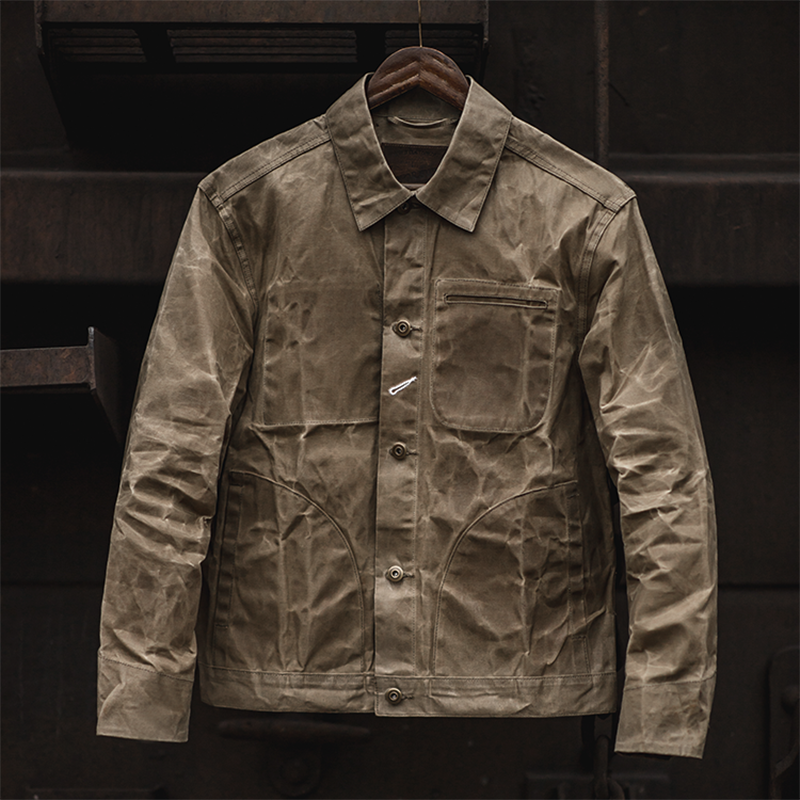 Oakridge vintage sales washed canvas jacket
