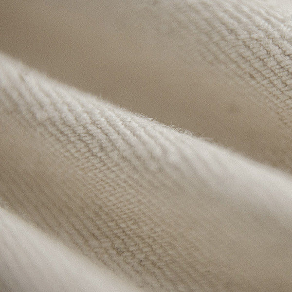 Retro Cotton Casual Denim Pants in Beige