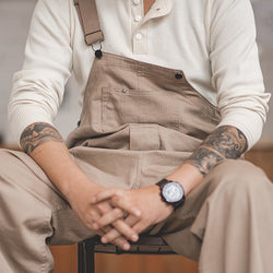 Men's Casual Work Style Overalls