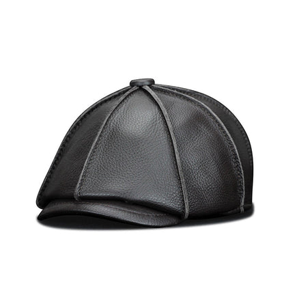 Retro Casual Leather All-match Hats